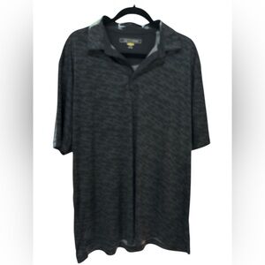 Greg Norman Collection Charcoal Polo Shirt